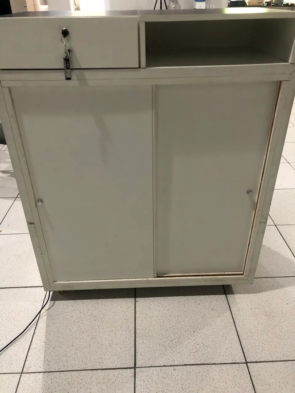 VITRINE CAIXA EXPOSITORA COM LED E RODINHAS - Foto 5