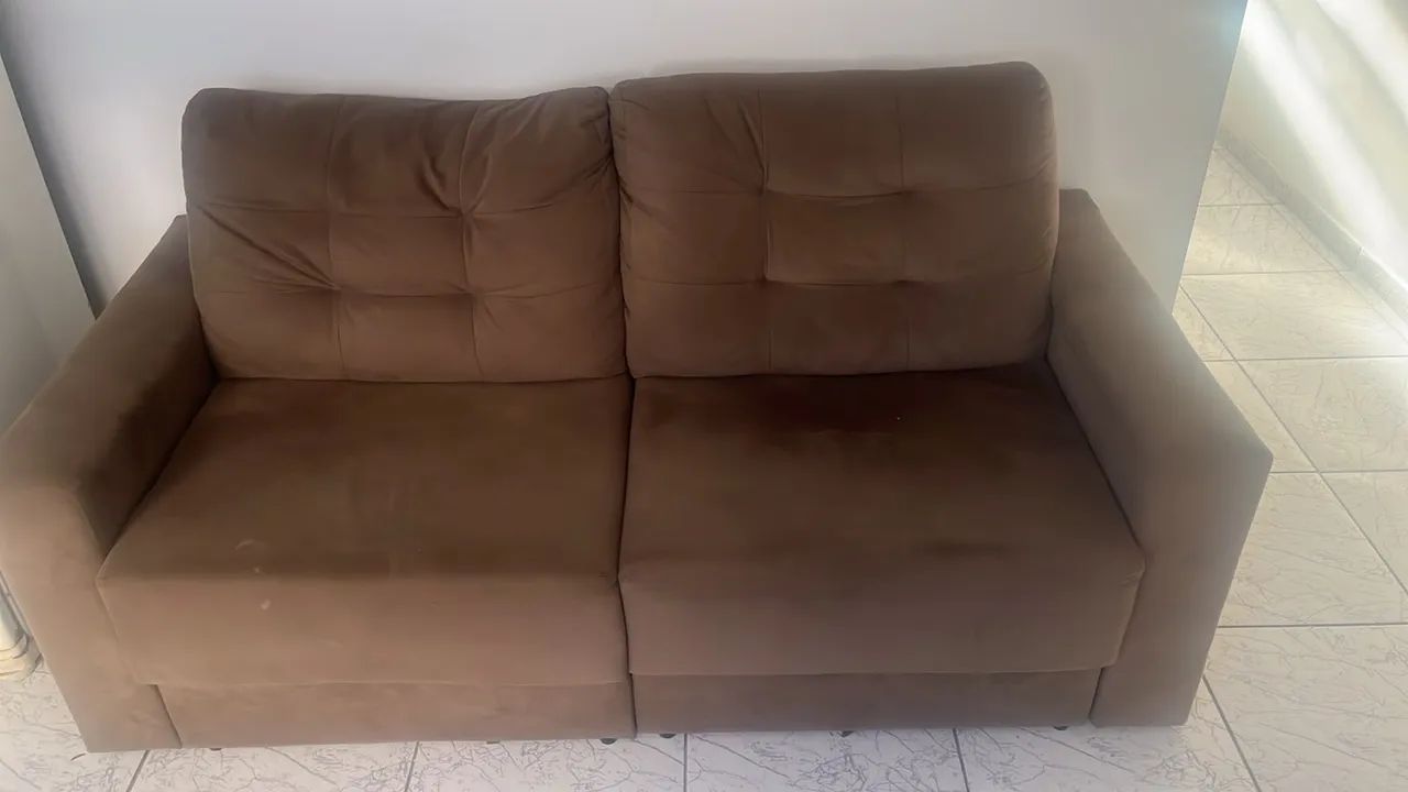 SOFÁ 2 LUGARES, RETRÁTIL NOVO 