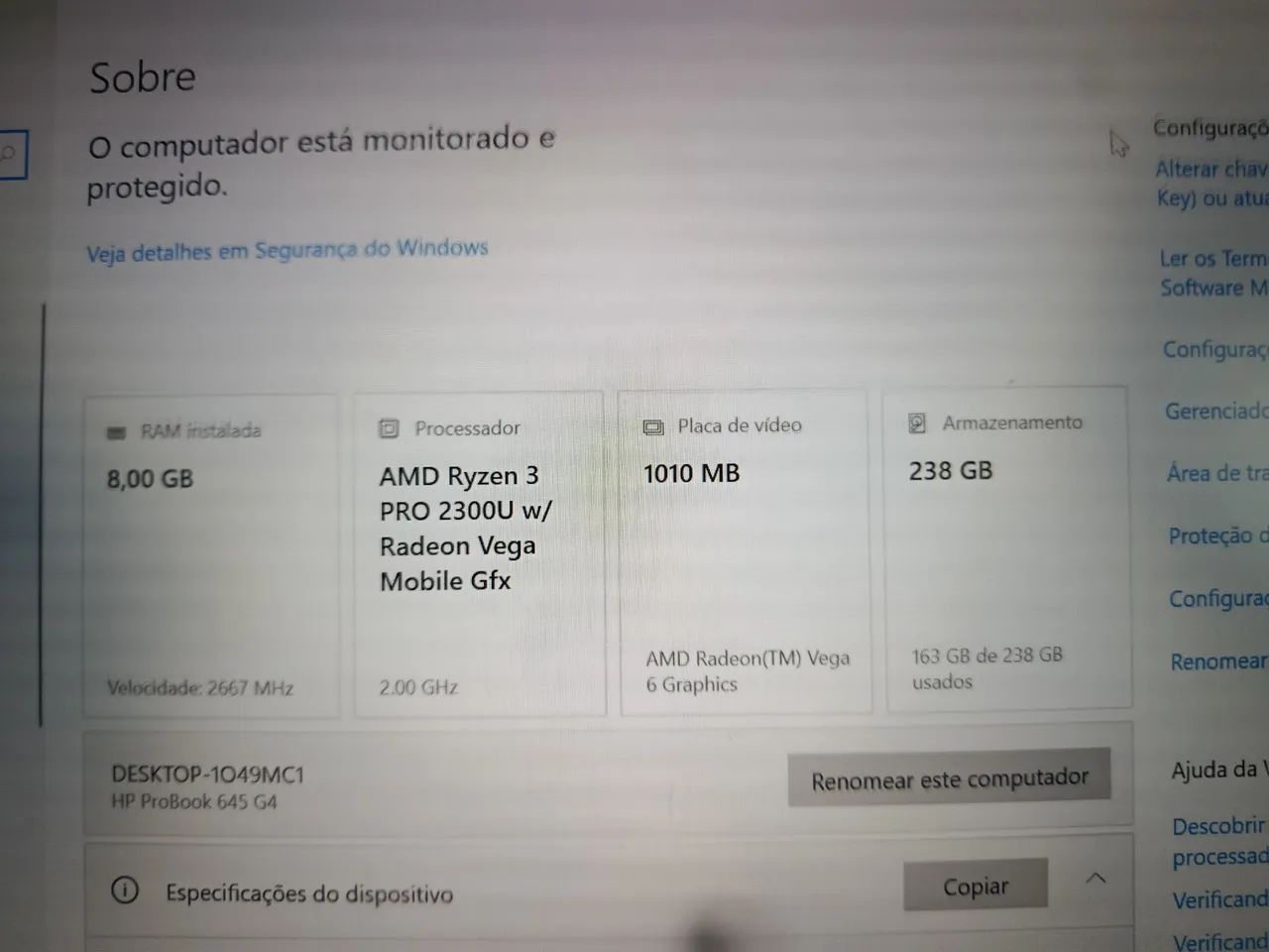 NOTEBOOK HP PROBOOK 645 G4 - Foto 2