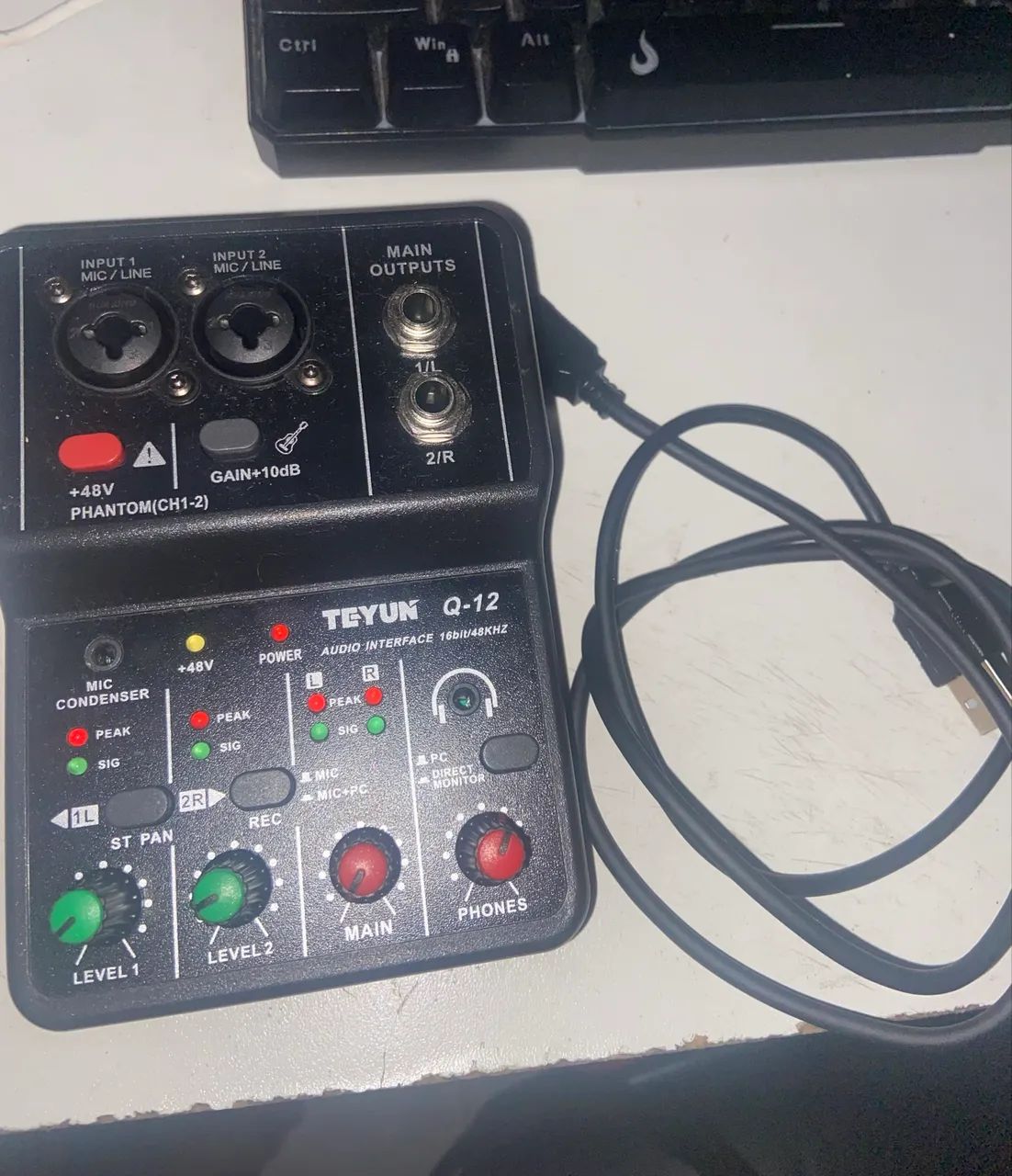 interface de audio teyun q12 - Foto 2