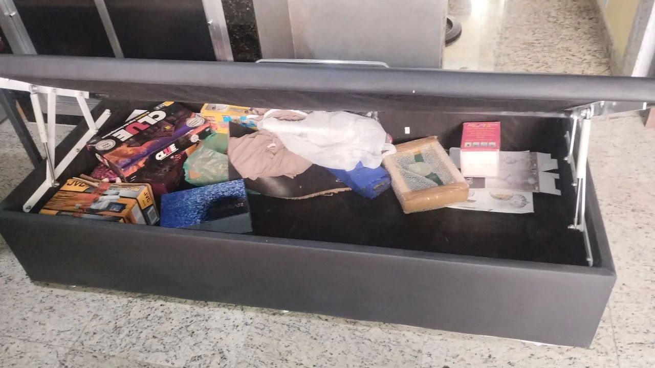 Cama box baú com colchão SEMI NOVO! - Foto 5