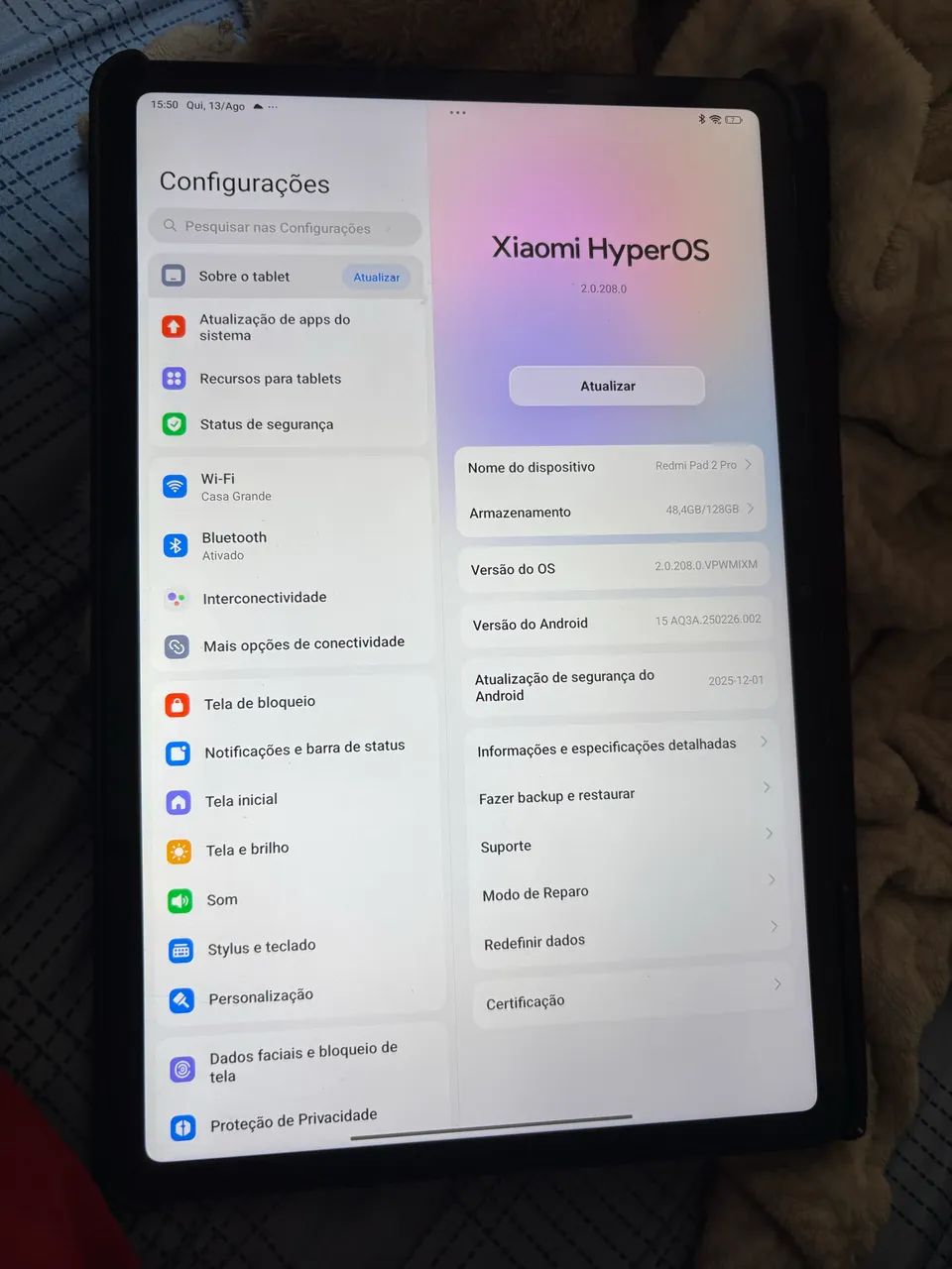 Redmi Pad 2 Pro seminovo - Foto 3
