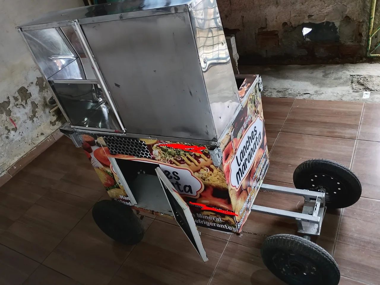 Carrinho de lanches e acarajé  - Foto 4