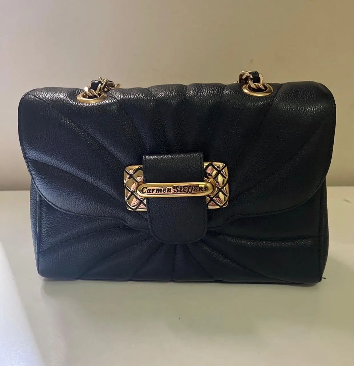 Bolsa de Couro Carmen Steffens  - Foto 4