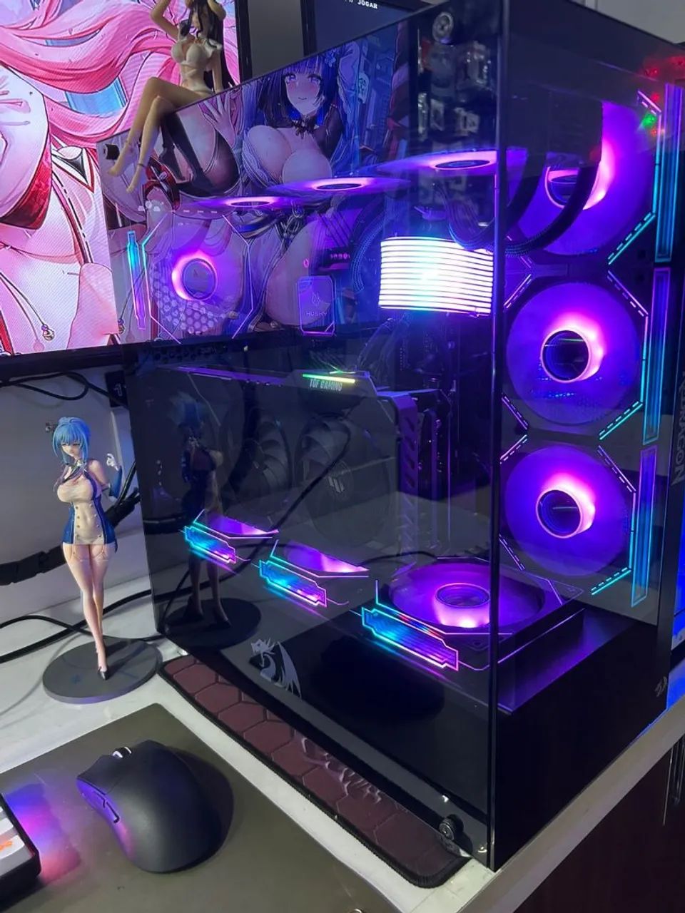 Pc gamer branco Intel forte  - Foto 4