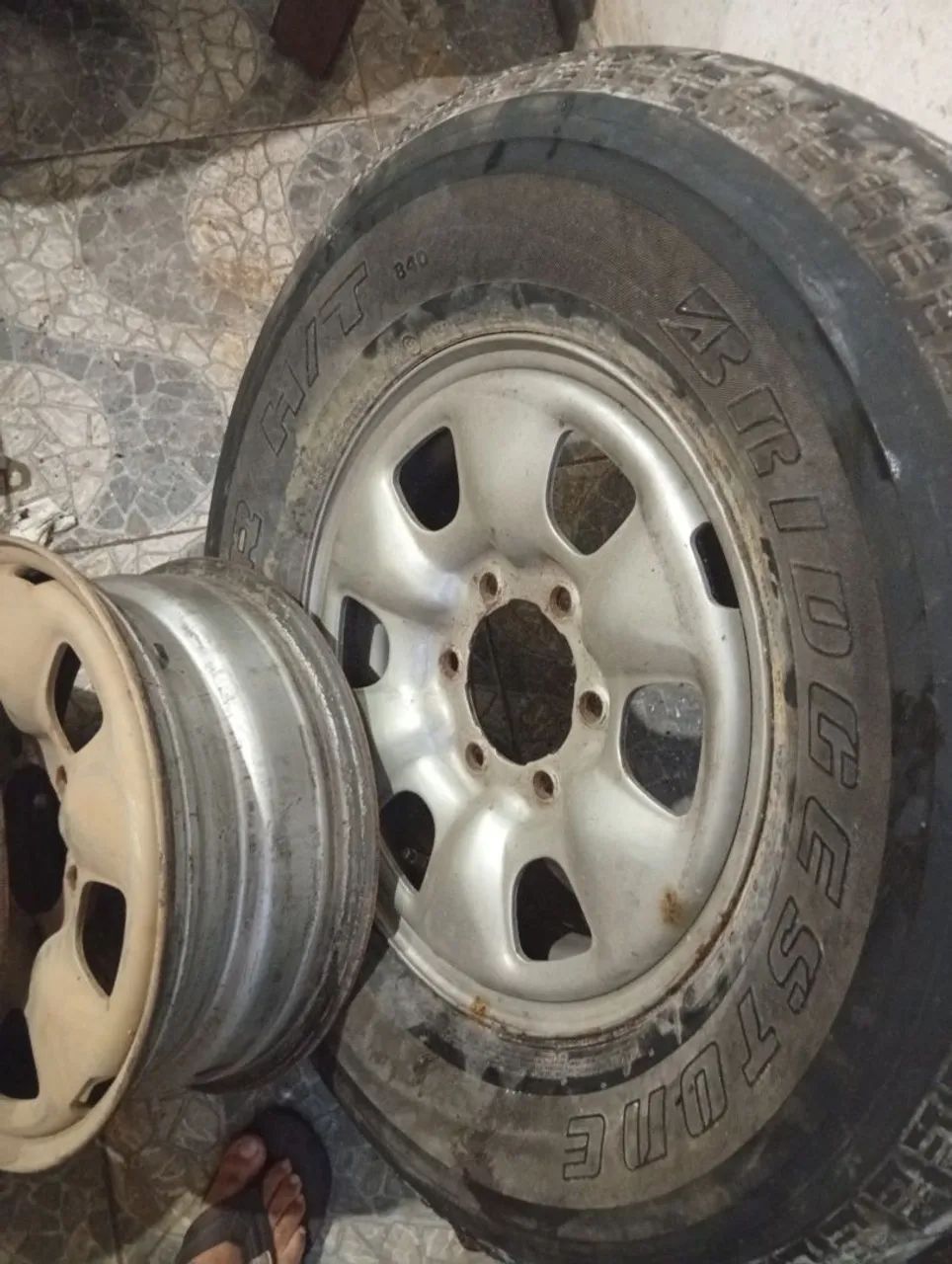 Roda de aço aro 16 hilux - Foto 2