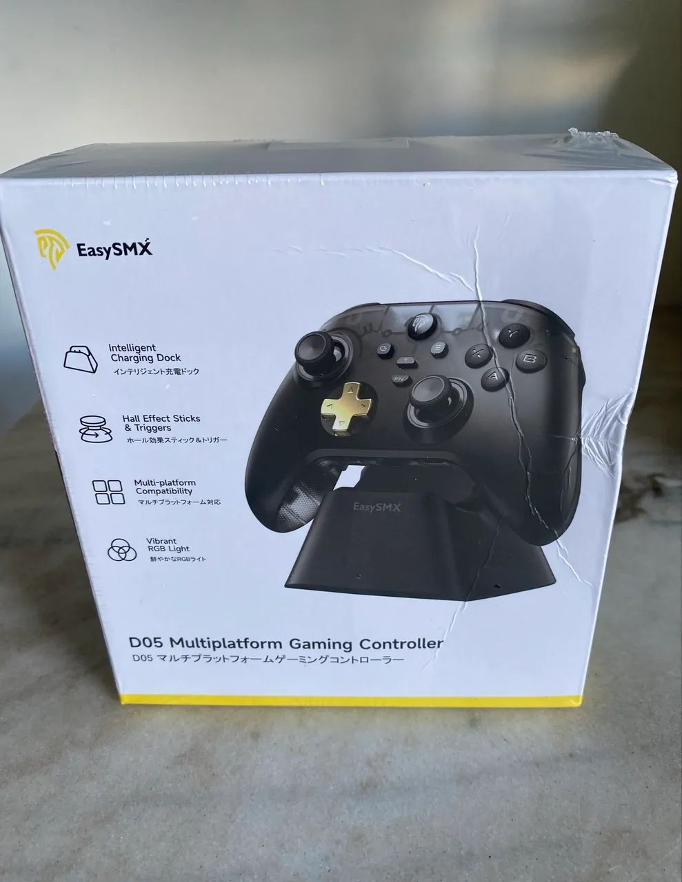Controle EasySMX D05 com dock de carregamento
