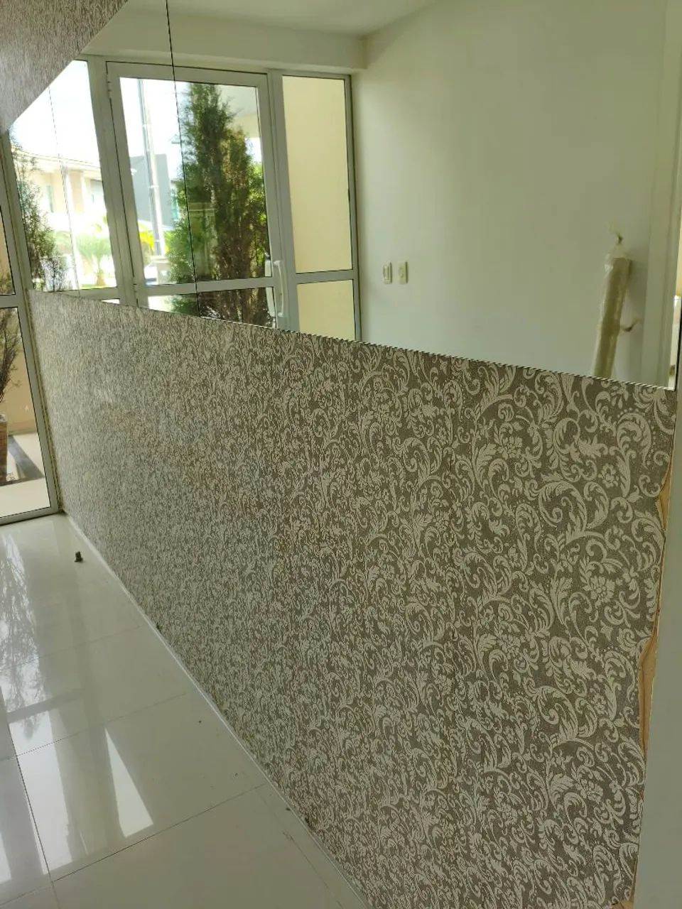 Revestimento autovinil em parede - Foto 5