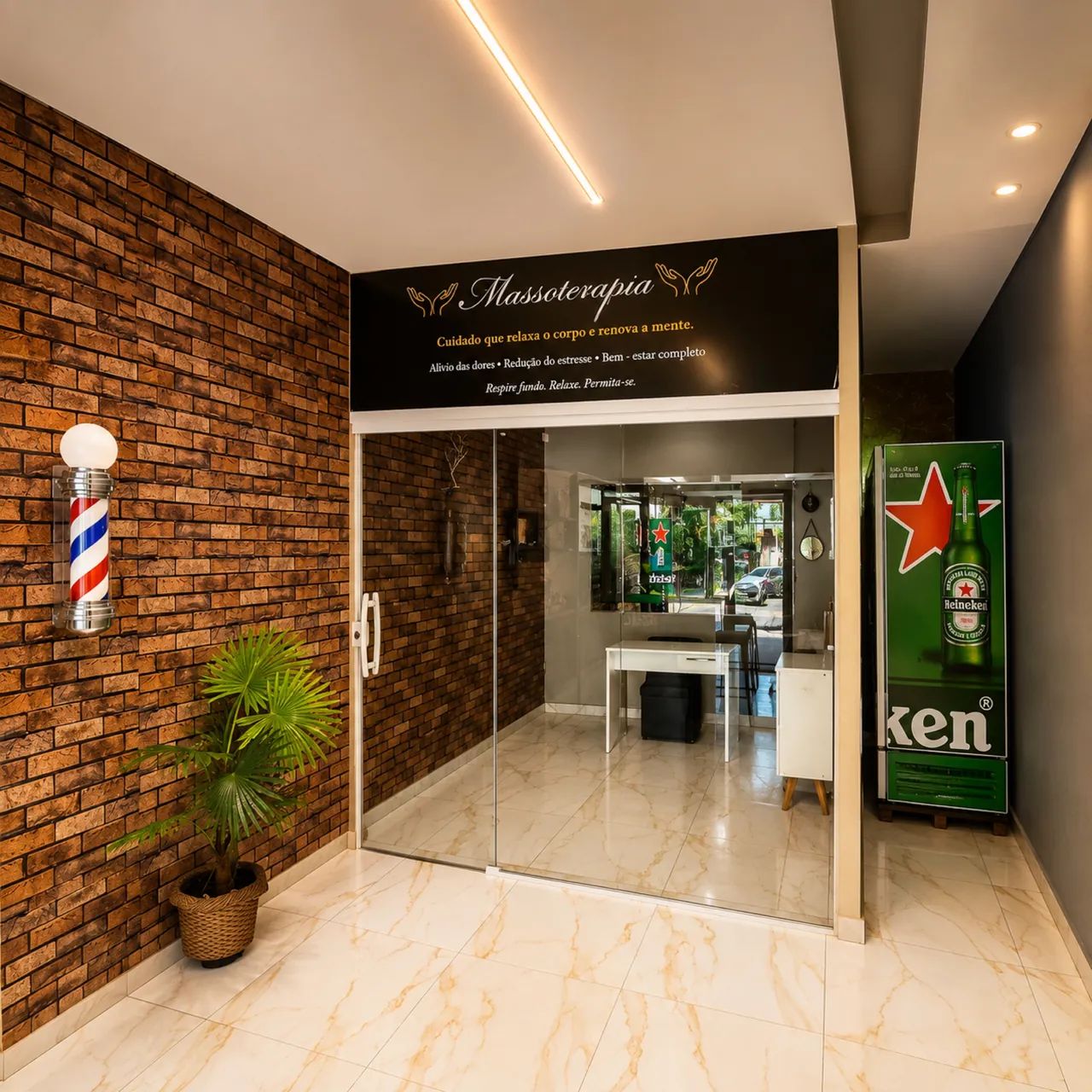Barbearia premium passo , aceito carro !  - Foto 3