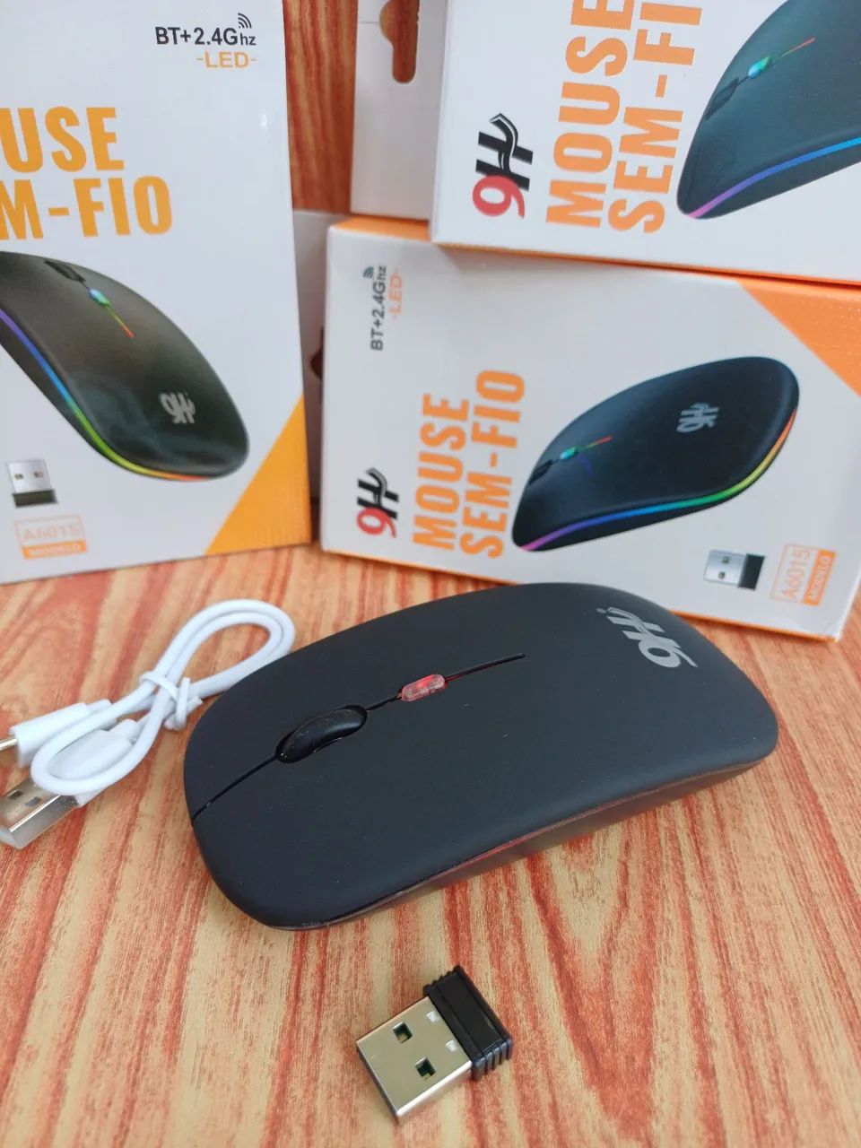 Mouse Sem Fio - Novo - Entregamos  - Foto 3