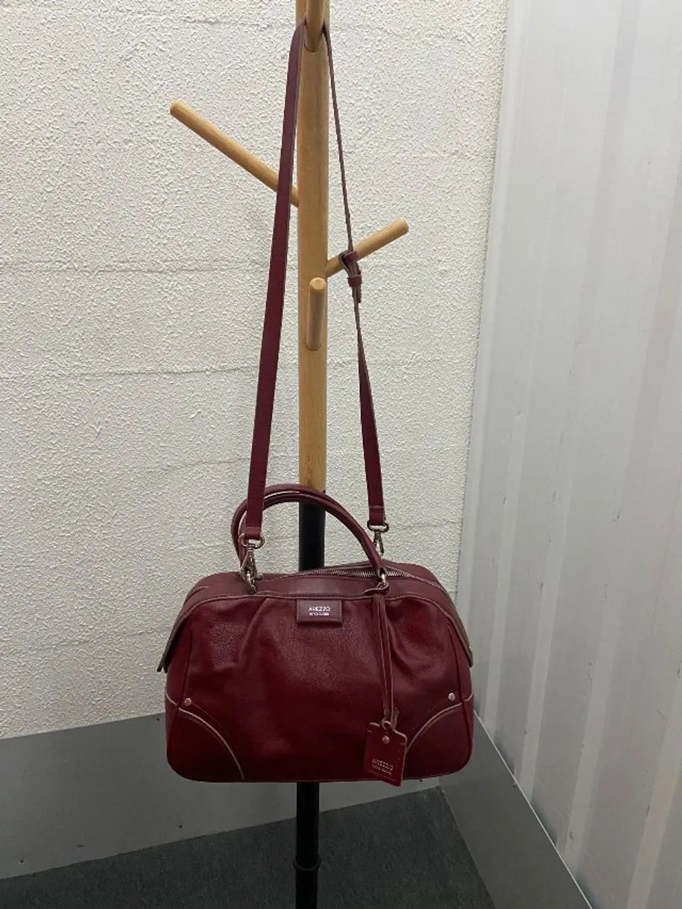 LINDA BOLSA EM COURO DA AREZZO NOVA COM ETIQUETA  - Foto 3