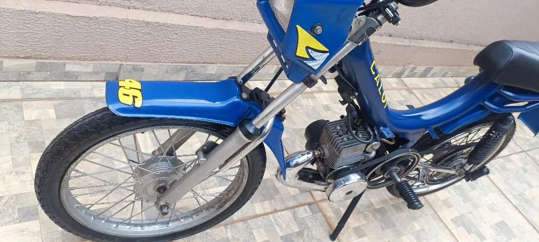 Mobilete Caloi XR 1988 Documentada Emplacada - Foto 2