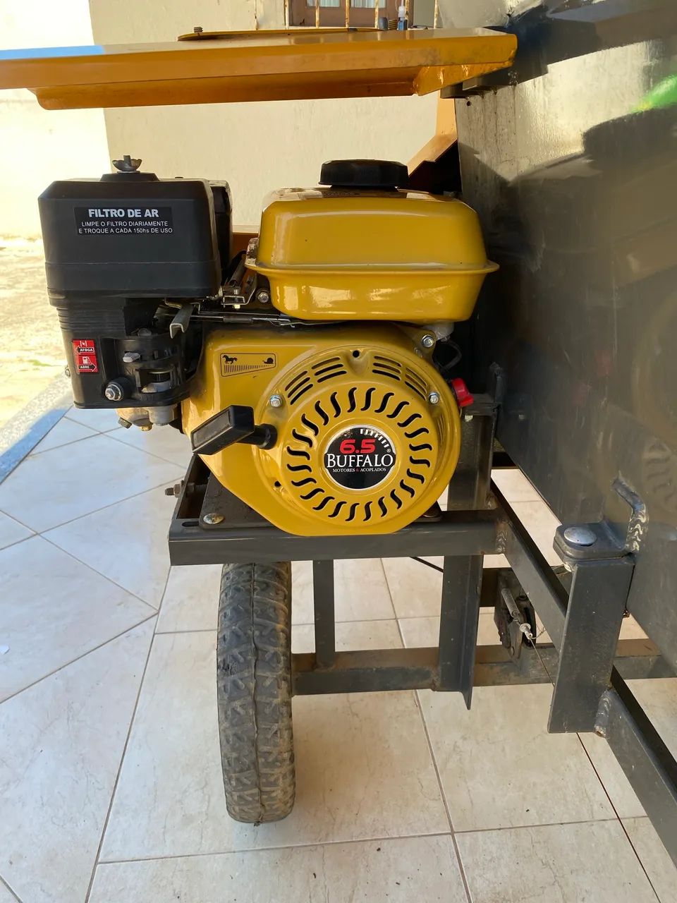 Ensacadeira de silagem motor a gasolina novo - Foto 5