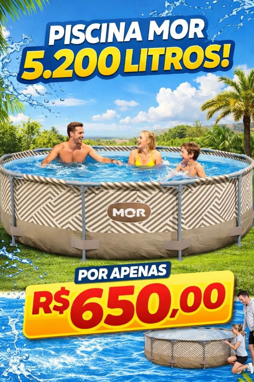 Piscina Mor 5.200 litros