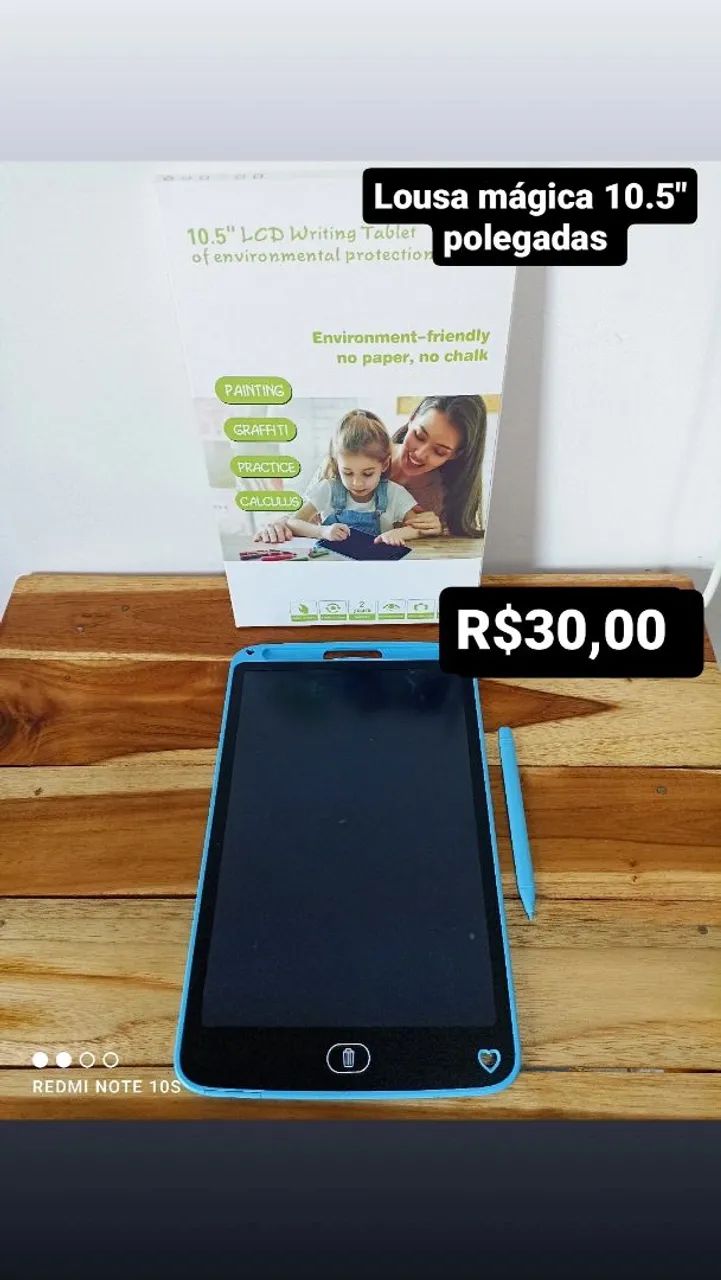Lousa mágica infantil 10.5" polegadas  / MEGA DESCONTO 