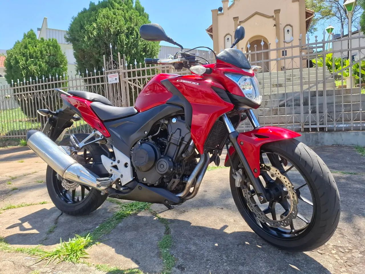 CB 500F ano 2014  