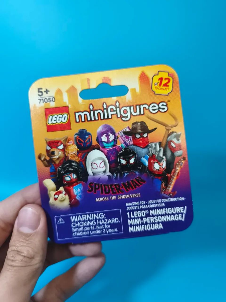 Lego minifigures spiderverse lacrado sortido 