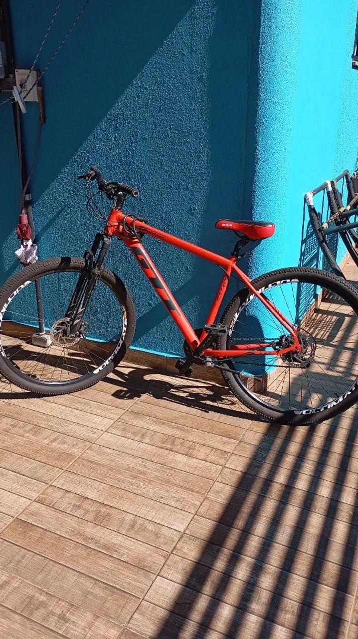 Bicicleta aro 29 vermelha Gta - Foto 2