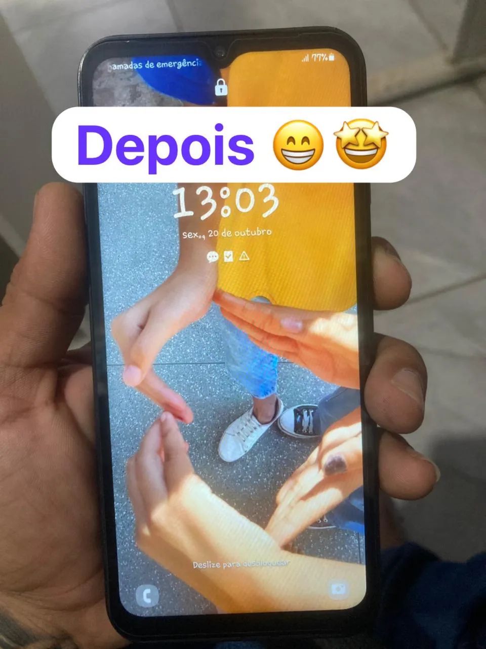 Troca de Tela, Bateria, tampa e mais 