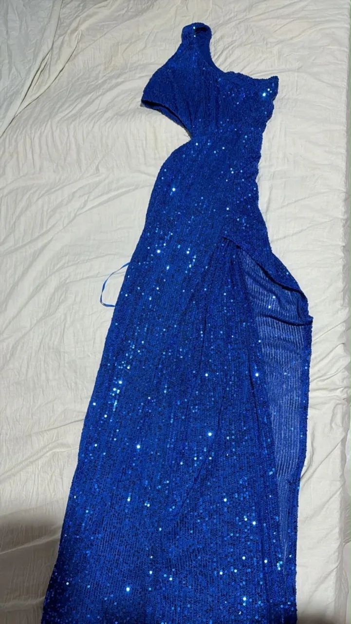 Vestido azul tamanho M