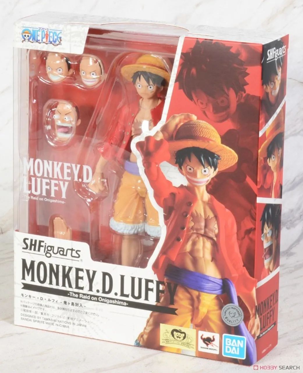 Action Figure S.H.Figuarts Monkey D. Luffy -Onigashima Uchiiri-
