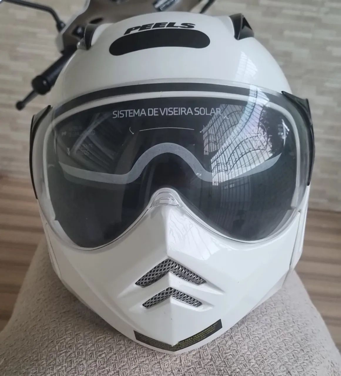 Capacete Peels Mirage Classic Branco 