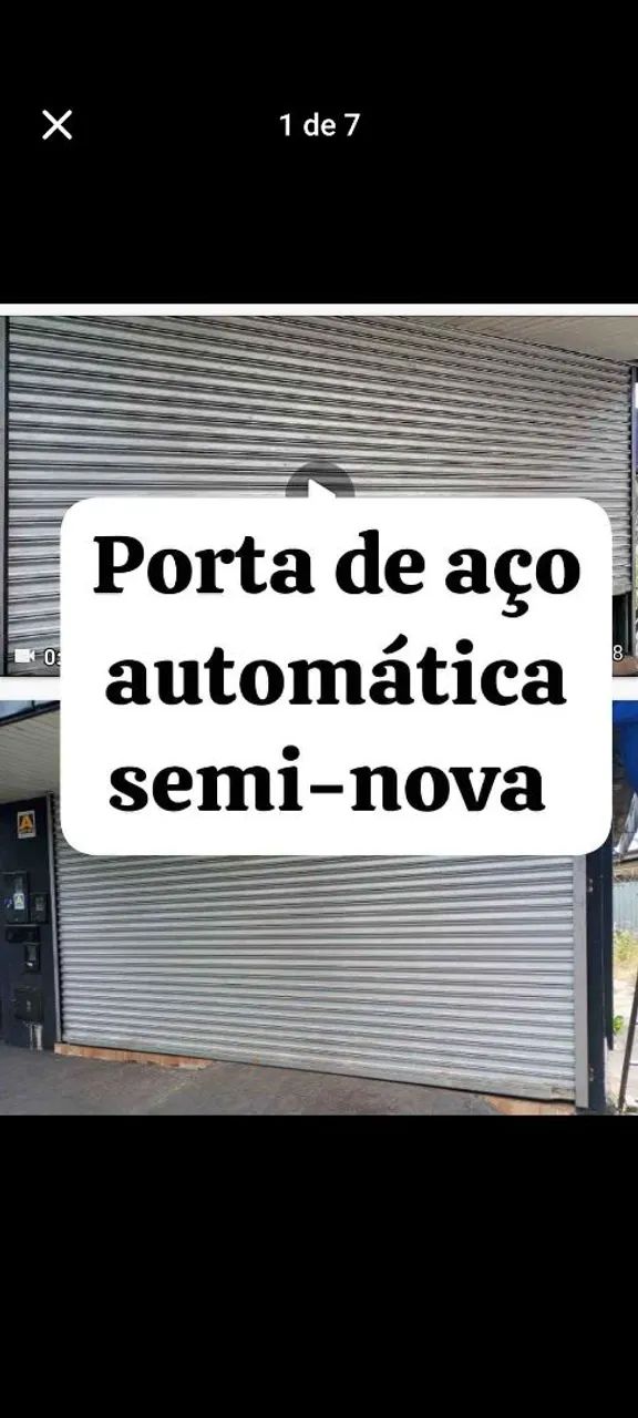 Portas de aço 