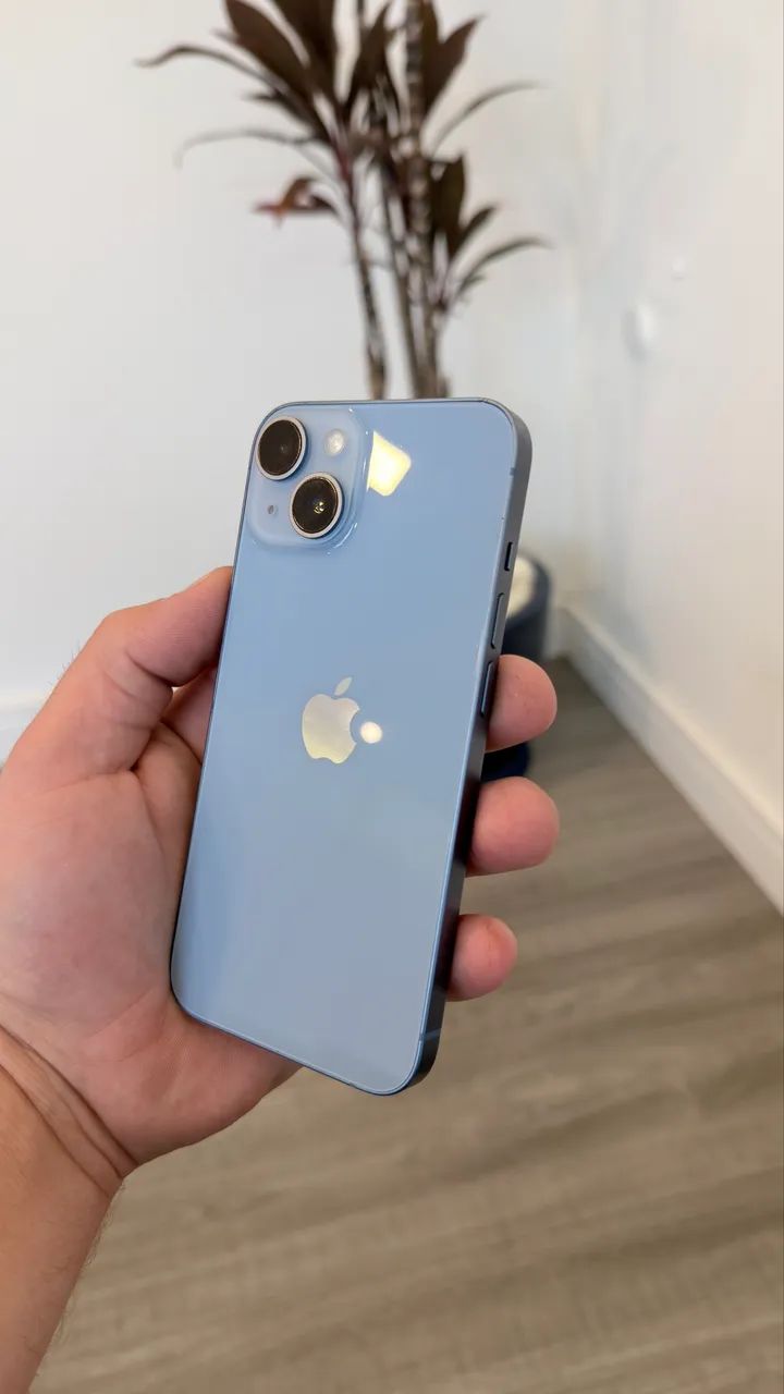iPhone 14 128gb azul, perfeito estado  - Foto 3