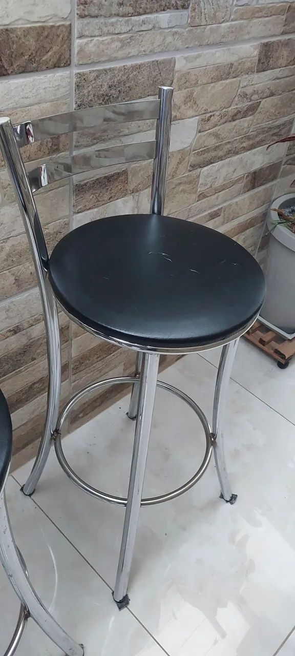 2 Banquetas de alumínio  - Foto 3