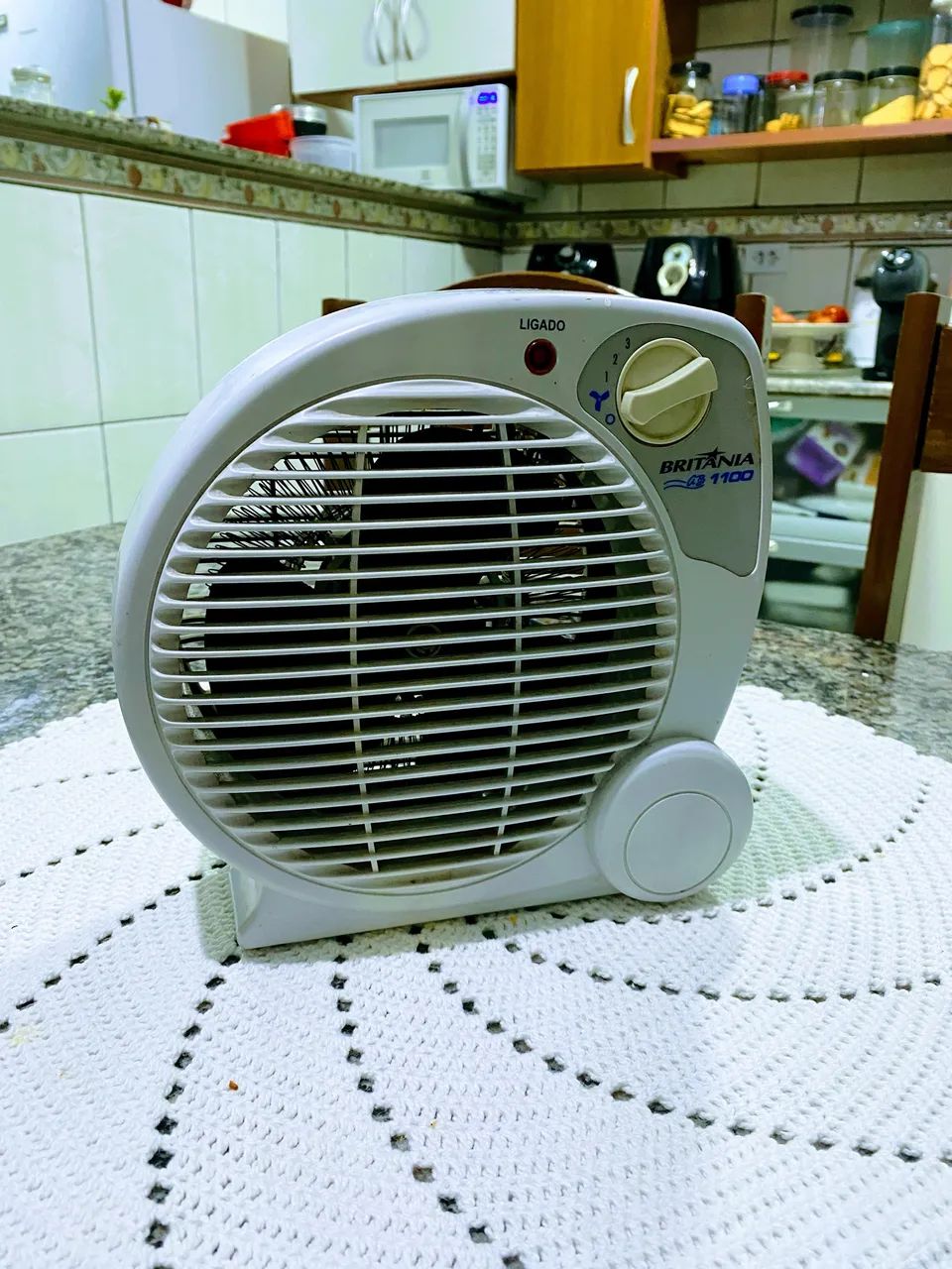 Mini aquecedor Britania