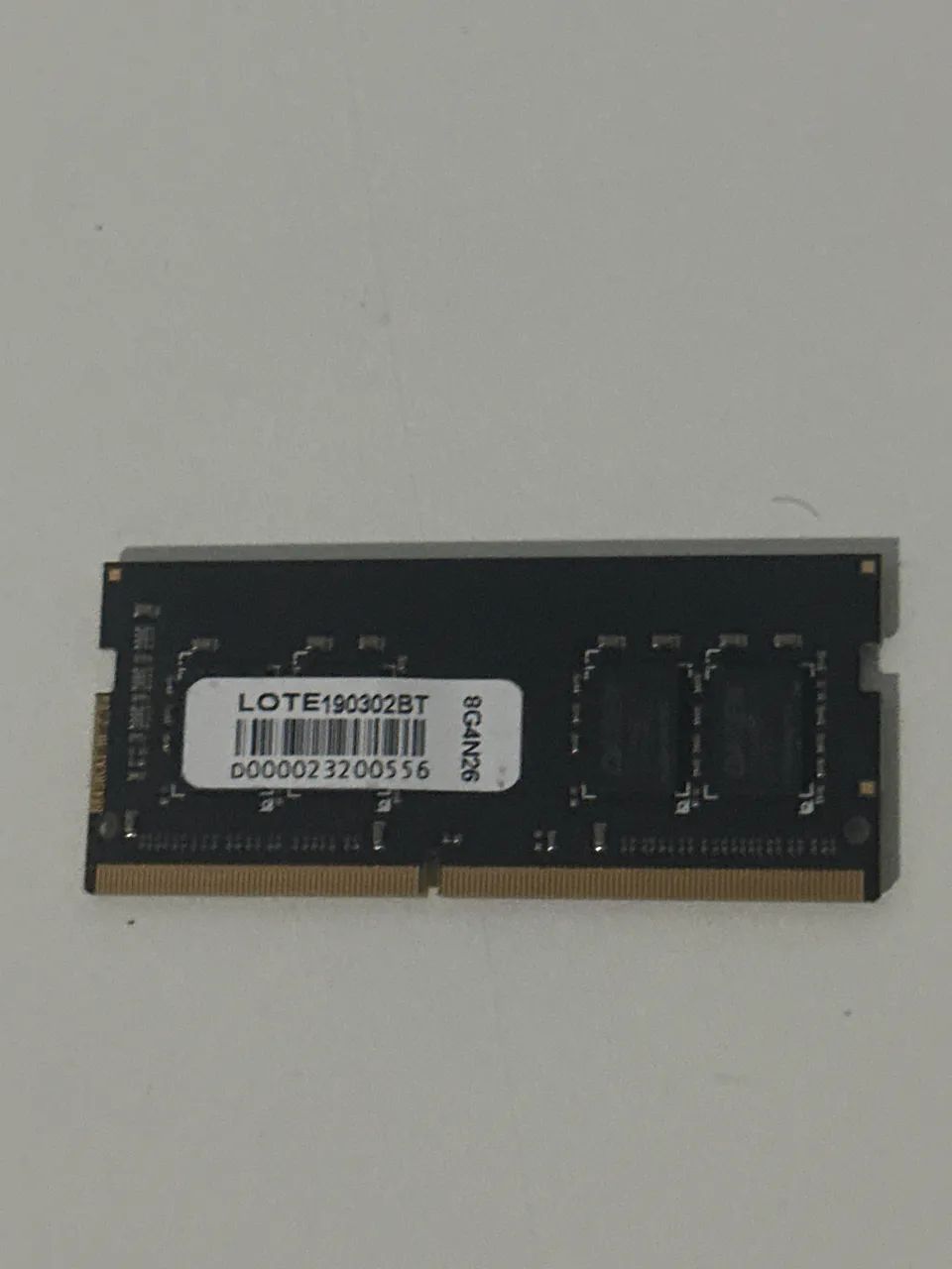 Memória note DDR4 8gb