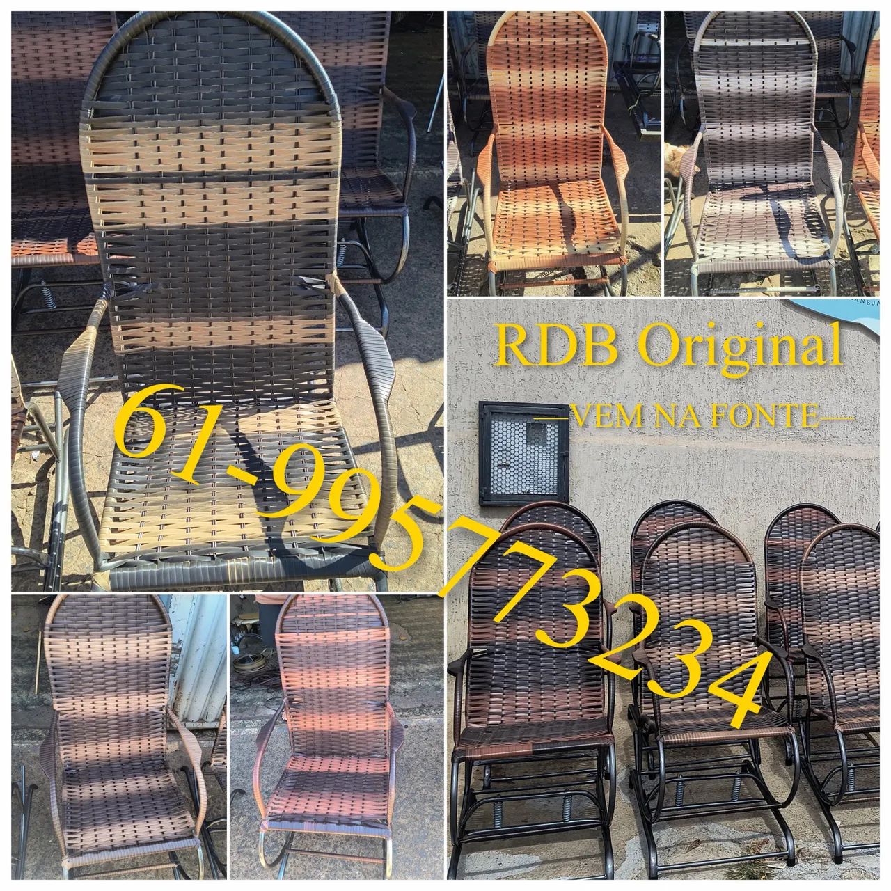 Cadeiras de balanço 