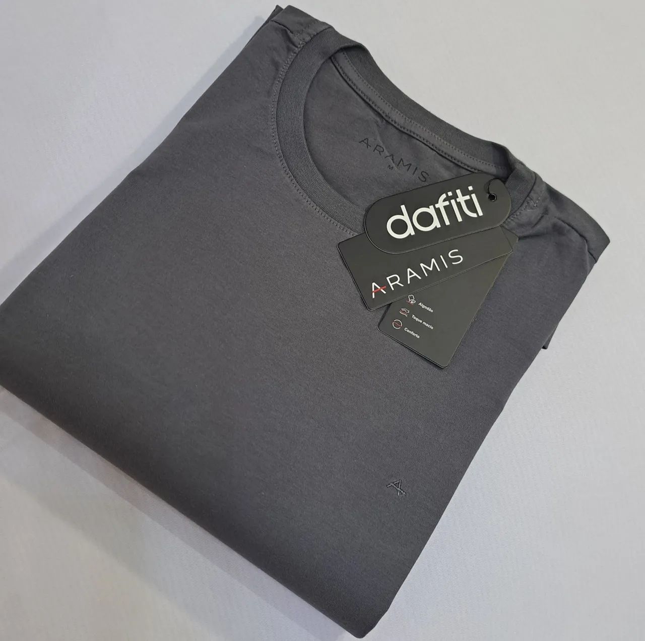 Camiseta Aramis Cinza G - Foto 2