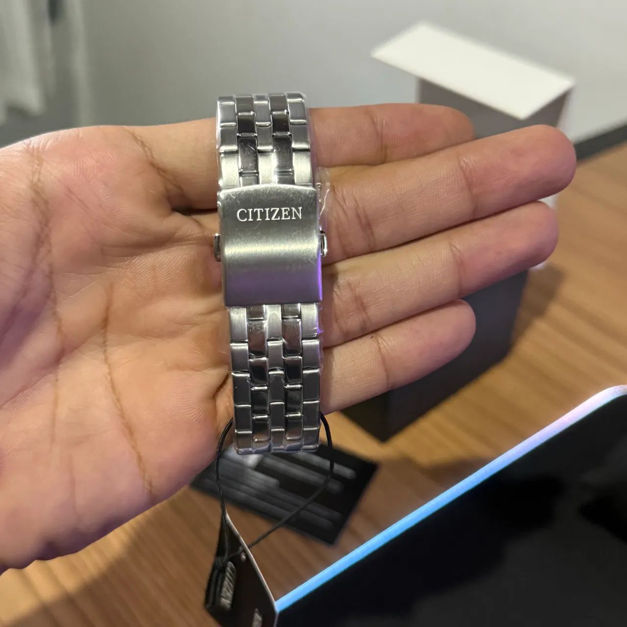 Relógio Citizen Quartz Novo Na Caixa - Foto 3
