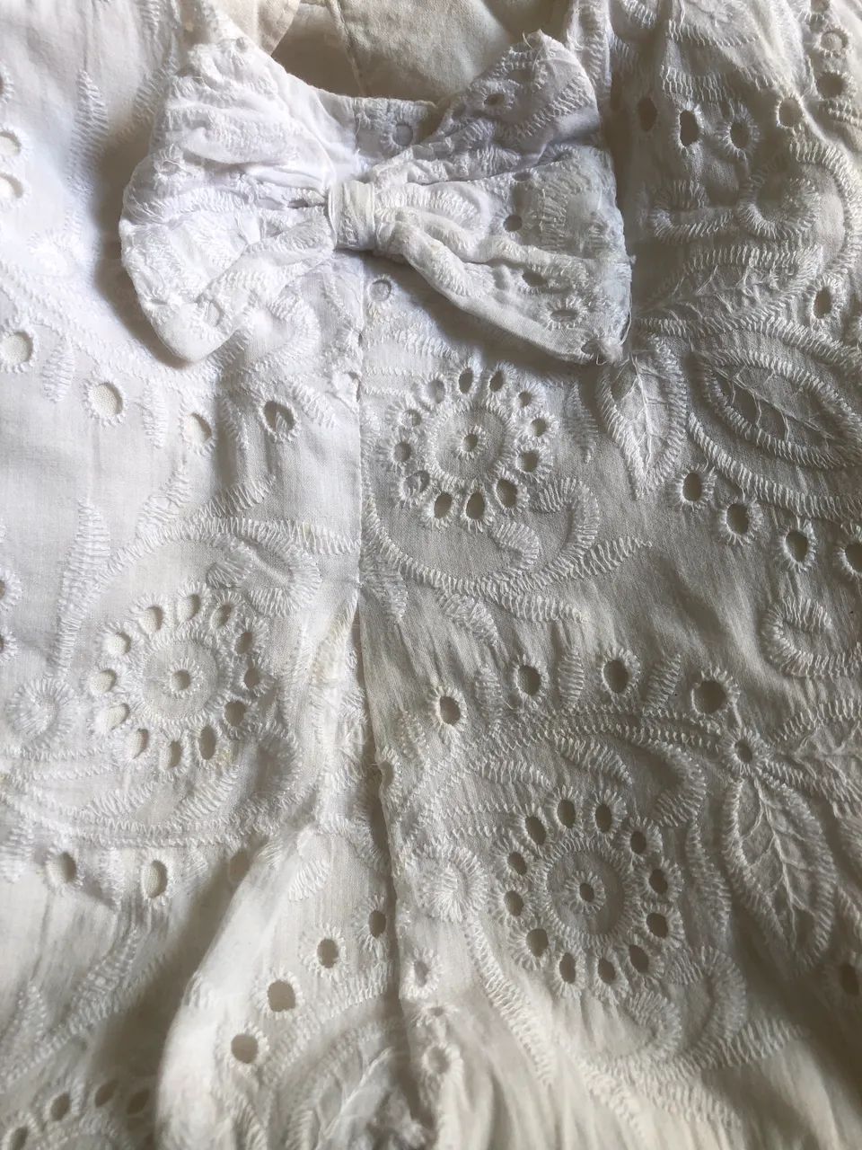 Vestido Infantil Branco 