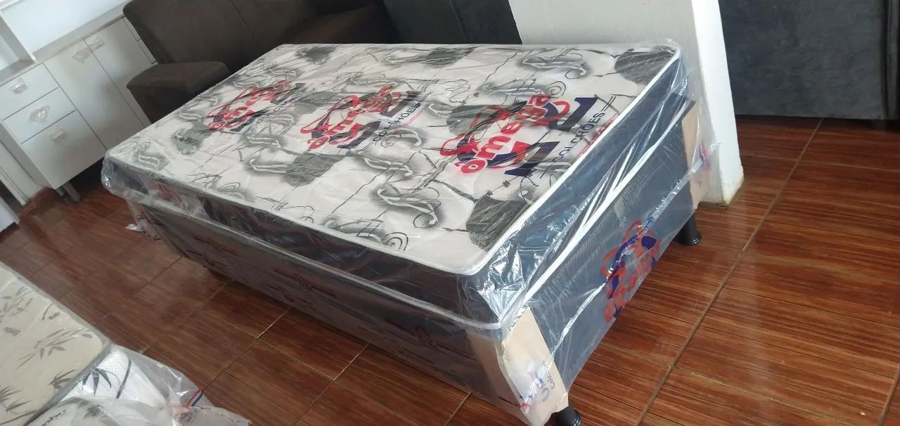 Conjunto box solteiro espuma  - Foto 2
