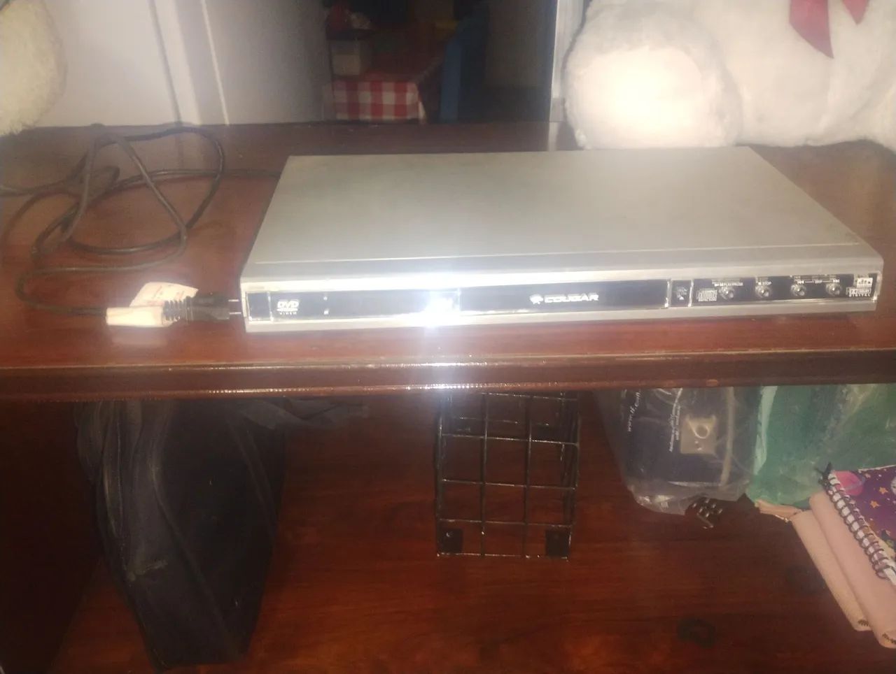 DVD Player Cougar - Lê CD e DVD (com detalhe na bandeja) - Foto 2