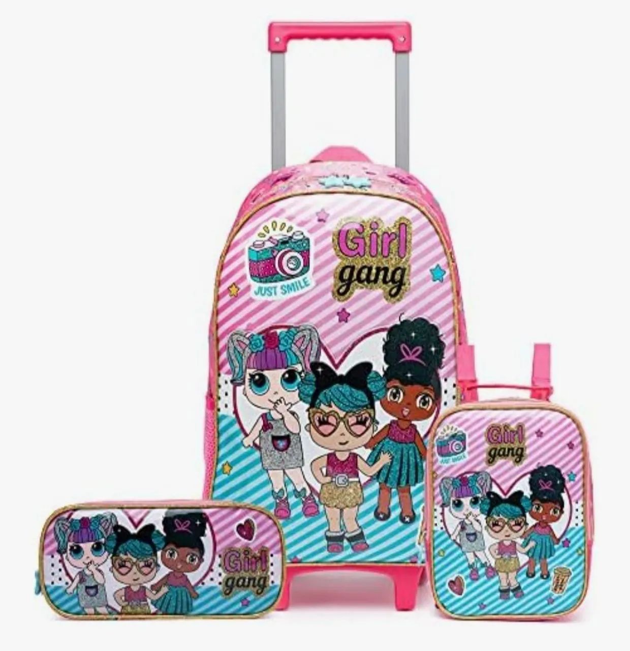 Kit Mochila menina