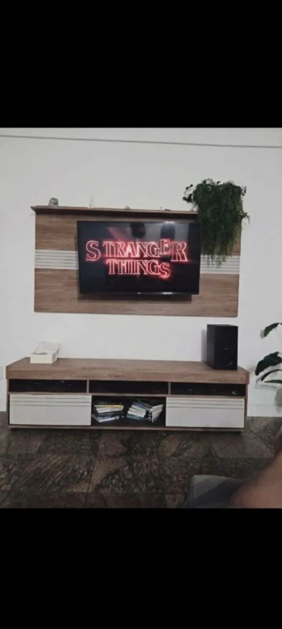 Rack com painel para Tv