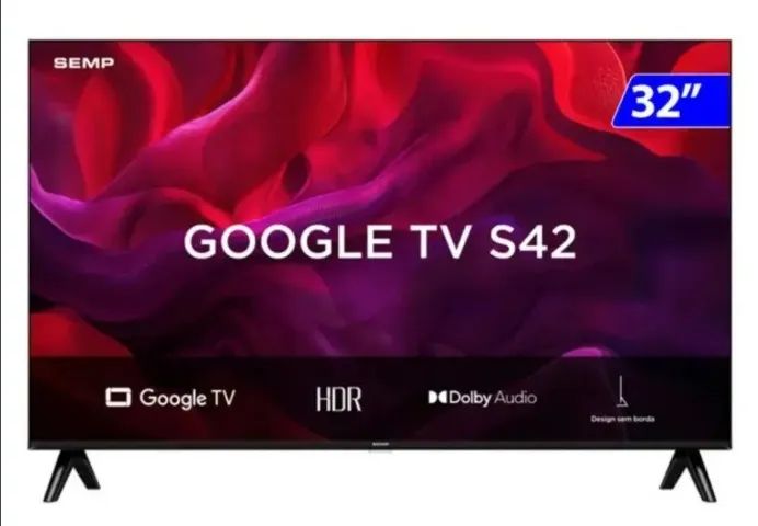 TV 32P SEMP LED GOOGLE TV ANDROID HD 32S42