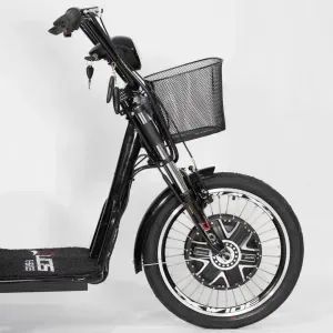 Triciclo Elétrico Fox Duos 800W - Preto - Foto 5