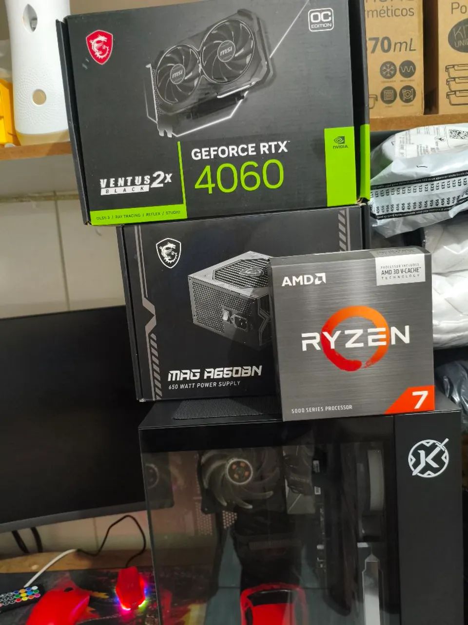 Pc Ryzen 7 5700x3d - Foto 4