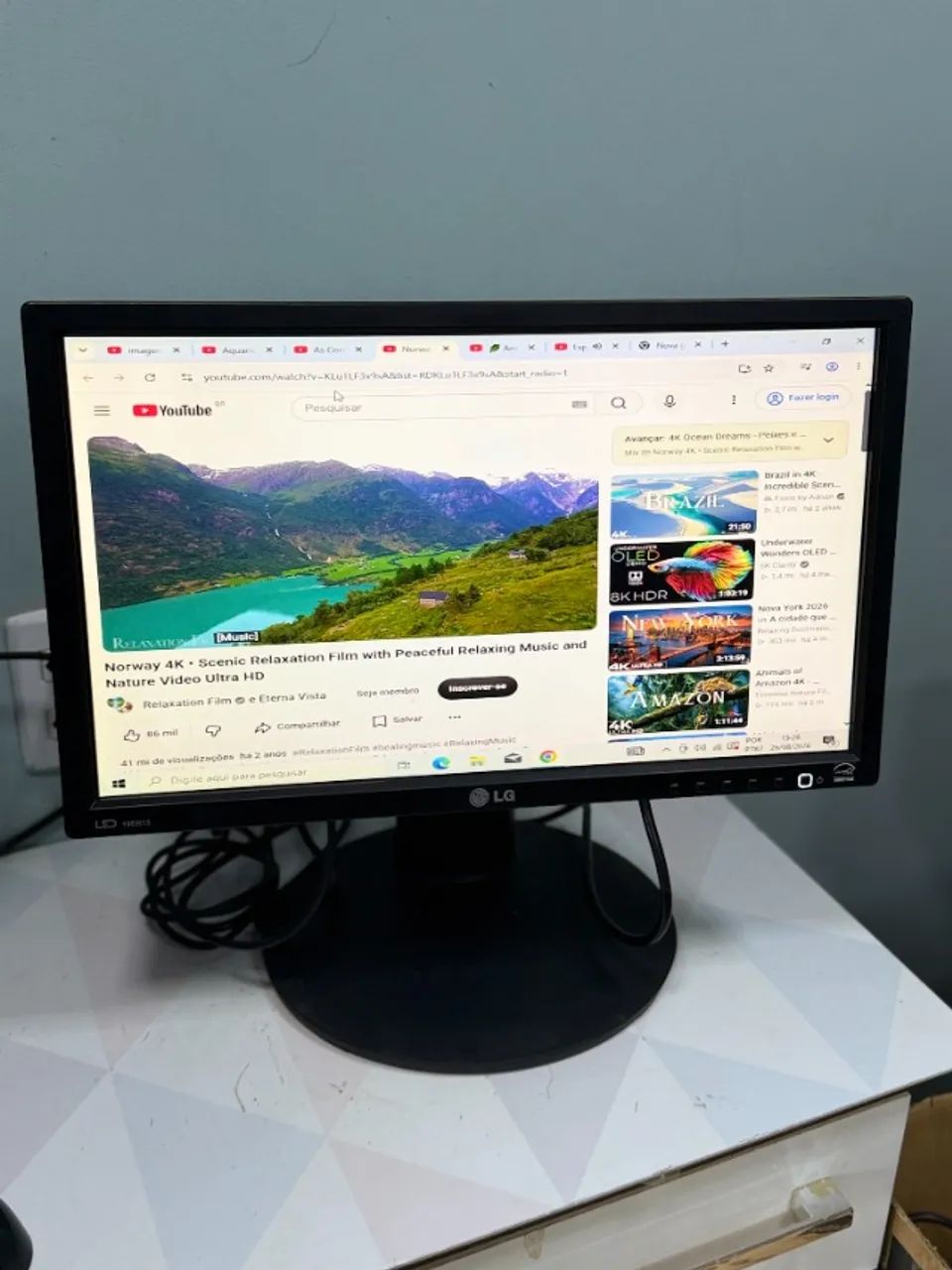Monitor LG 19 Polegadas E19B13P-B LED Entradas DVI e VGA - Foto 3