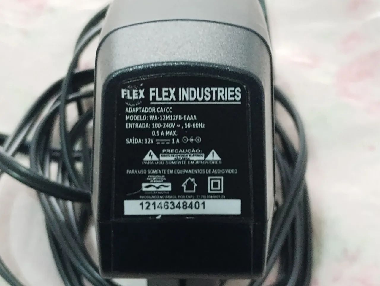 Fonte de Alimentação 12v 1a 