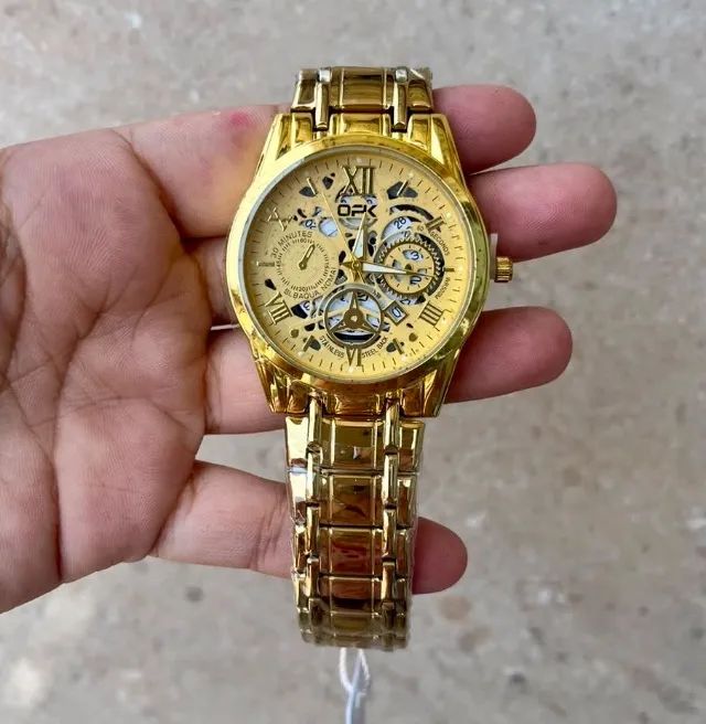 Relogio de luxo OPK Dourado - Ofertas - Foto 2