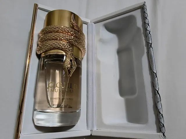 Perfume árabe Lattafa Musamam White Intense 100ML ORIGINAL - Foto 4