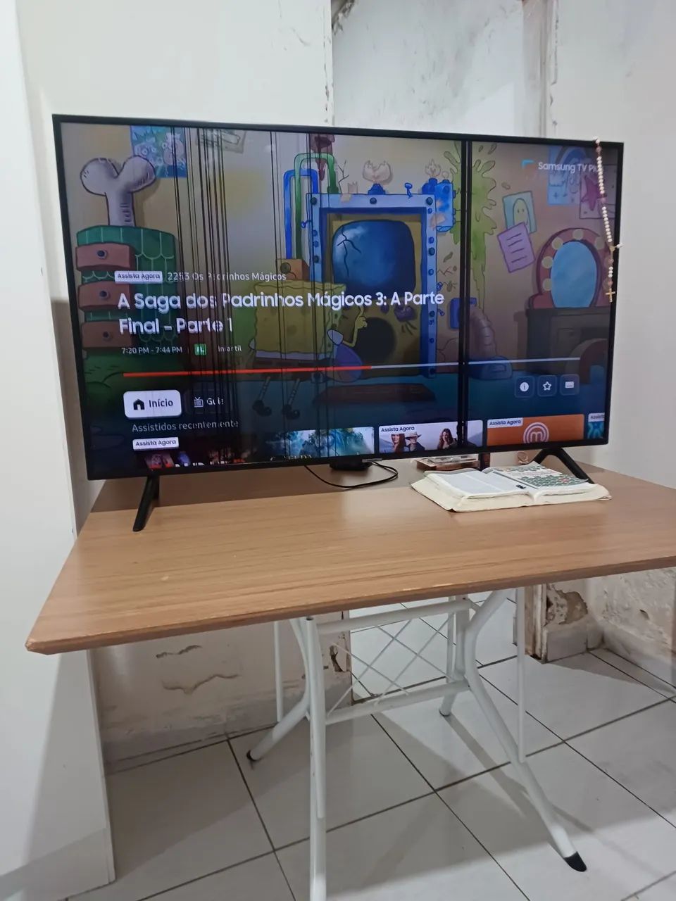 Vendo TV Samsung 50 polegadas pega tudo normalmente  - Foto 2