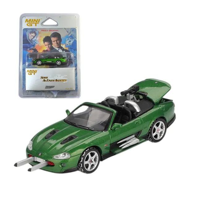 MINI GT 1106 - Mazda RX-7 RE-Amemiya Silver Metallic 1/64 diecast