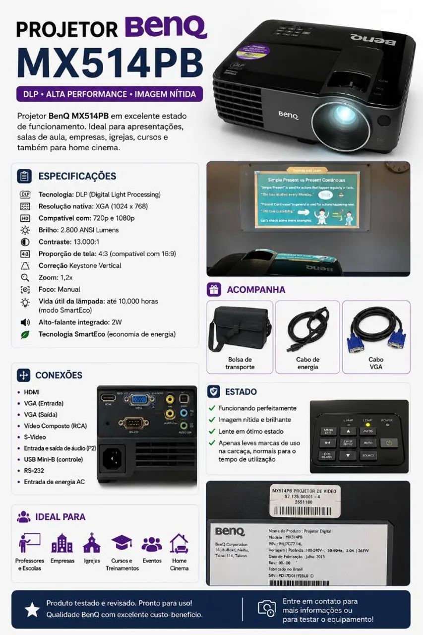 Projetor BENQ