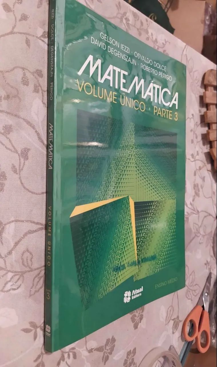 Livro MATEMÁTICA Volume Único 